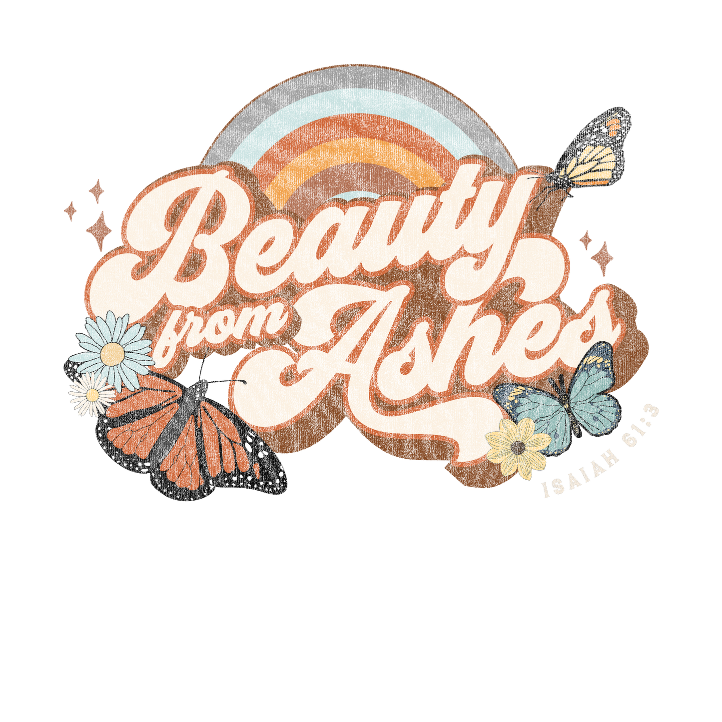 Beauty From Ashes - Butterfly  #96