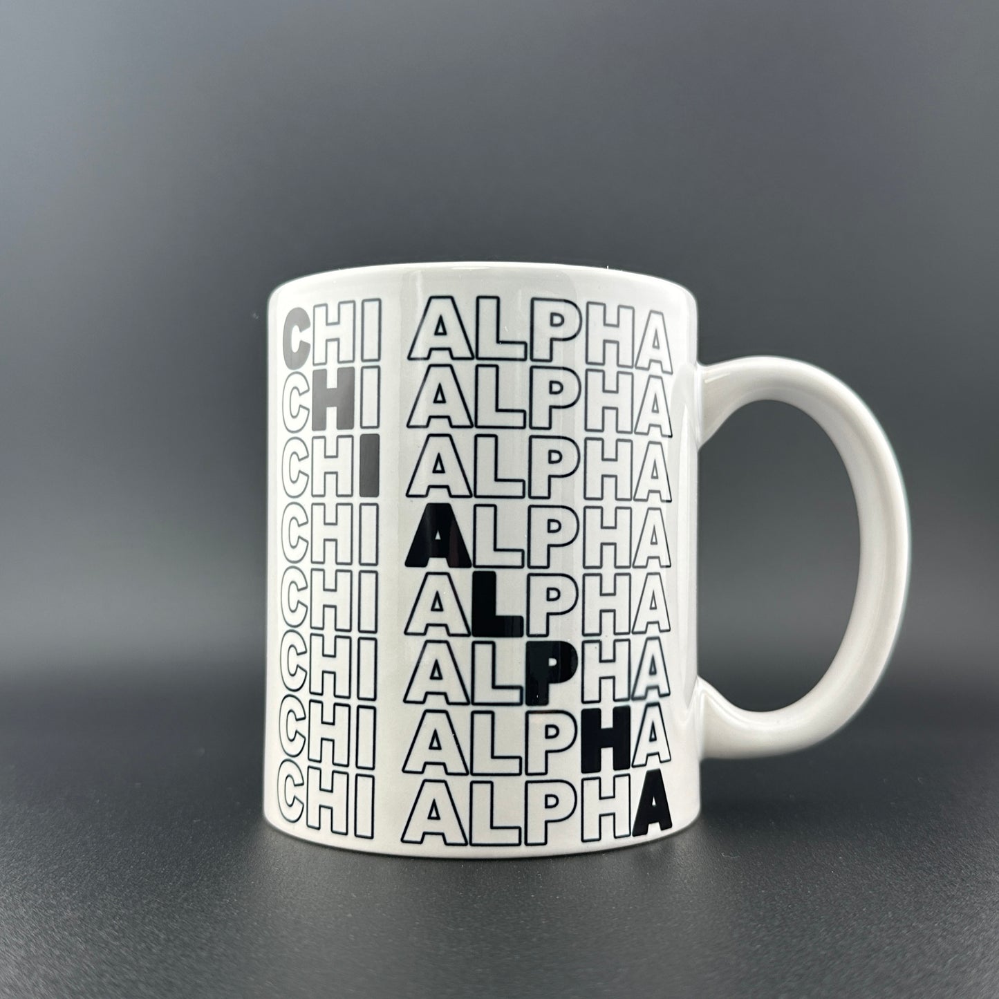 Chi Alpha Word Mug