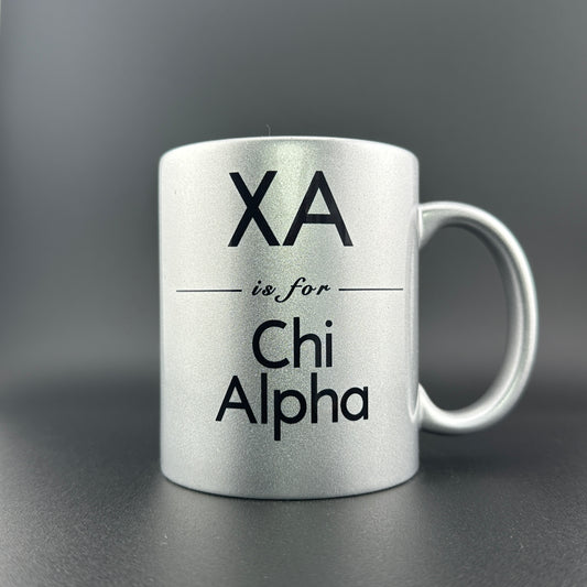 XA is for Chi Alpha Mug