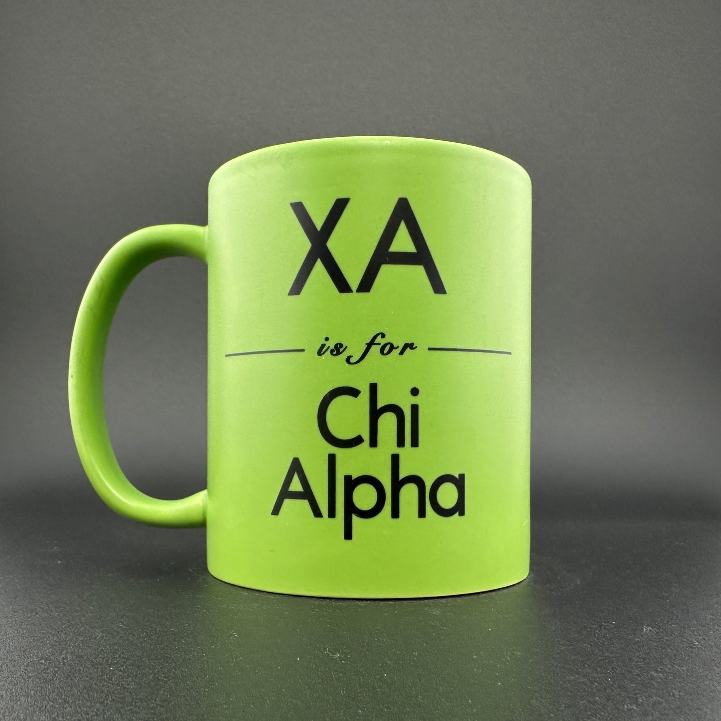 XA is for Chi Alpha Mug