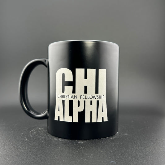 Engraved Chi Alpha Mug